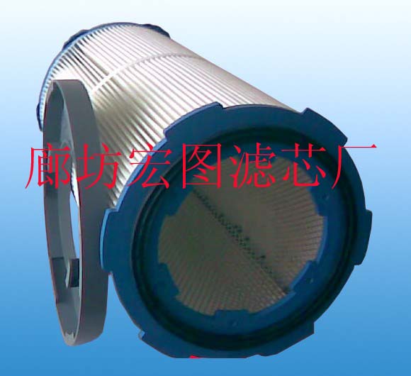 六耳快拆式塑料端盖粉尘滤芯  