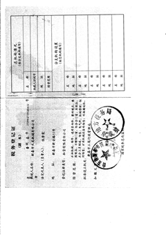 税务登记证